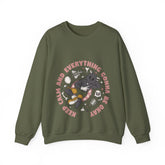 Keep Calm And Every Things Gonna Be Okay - Unisex Heavy Blend™ Crewneck Sweatshirt